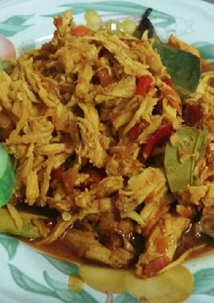 Foto resep Ayam Suwir Pedas Manis Cepat Praktis