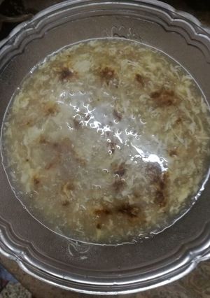 A picture of Chicken soup.