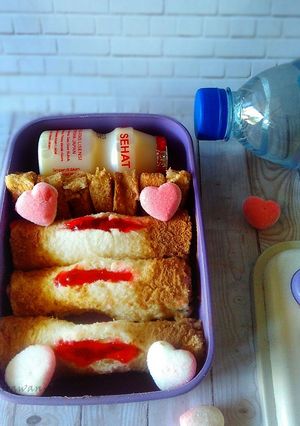 Foto resep Roti Cerewet, bekal anak simpel