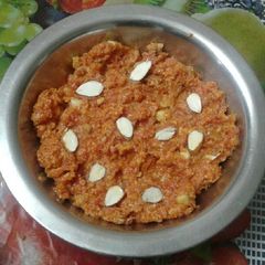Gajar ka halwa A picture of Gajar ka halwa.