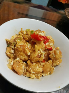 Foto resep Udang Goreng Saus Telur Asin