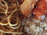 Chilis mogyorós csirke, piri piri mogyis tésza tojtoj rizs⛩🧧
