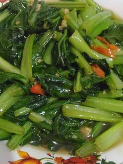 Foto resep Cah sawi hijau simpel