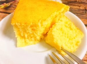 Hình của món Cheddar cheese cake.
