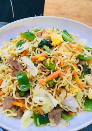 Foto resep Mie goreng paprika ☘️🥕