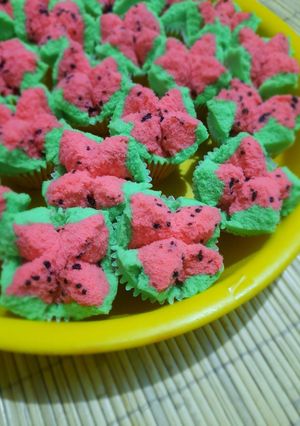 Foto resep Bolu Kukus Mekar Semangka (pasti mekar) ala Bu Nancy