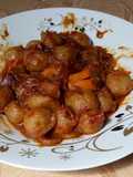 Bakso sosis pedas manis