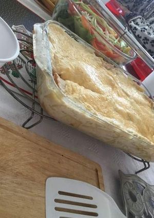 Una foto de Lasaña de pechuga de pavo