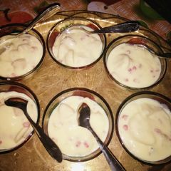 A picture of Fruit custard.
