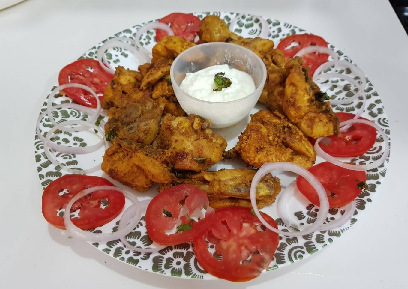 Chicken steam fry