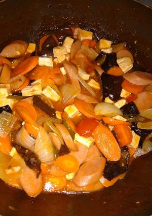 Foto resep Sosis Asam Manis