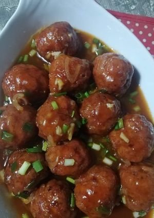 A picture of Meat balls.