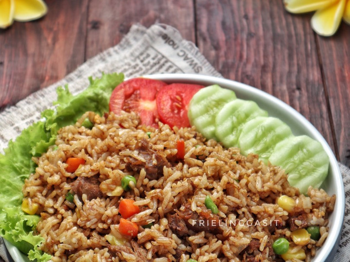 Yuk intip, Bagaimana cara buat Nasi Goreng Teriyaki, saus teriyaki bisa dibuat homemade  nikmat