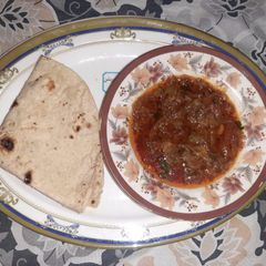 A picture of Turi With Chapti.