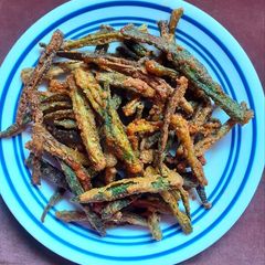 A picture of Kurkuri Bhindi.