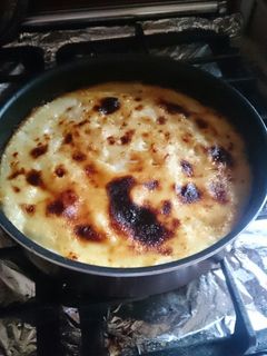 صورة لوصفة المكرونه بلبن الدمياطيه