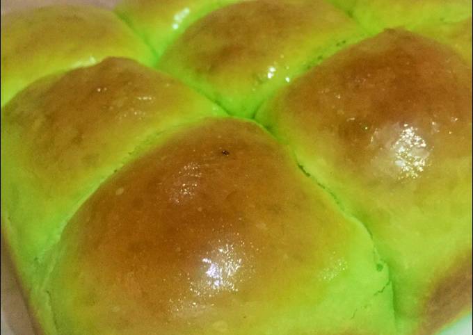 Roti kasur pandan empuk mudah dan simple pakai oven tangkring