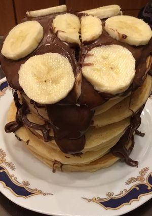 Φωτογραφία της συνταγής Pancakes με βρώμη