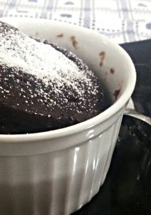 Hình của món Mug cake.