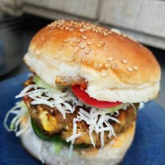 Veg burger A picture of Veg burger.