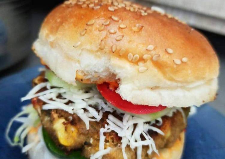 Simple Way to Make Any-night-of-the-week Veg burger