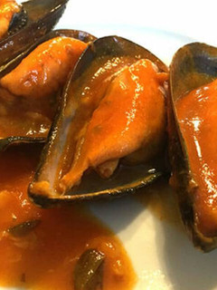 Una foto de Mejillones en salsa