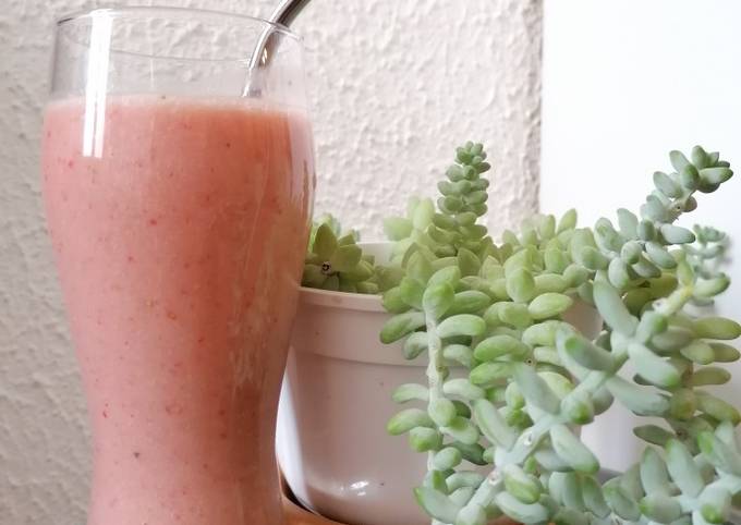 Recipe of Smoothie fraises,banane,avoine