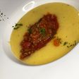 Angu com carne moída
