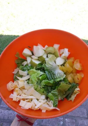 Una foto de Ensalada agridulce