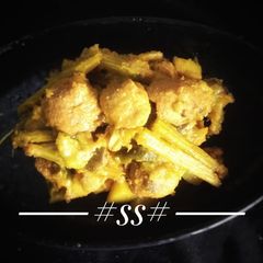 A picture of Sweet Pumpkin sabji #Cookpad.