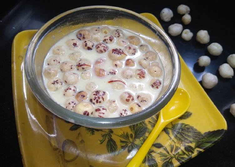 Easiest Way to Prepare Ultimate Makhana kheer