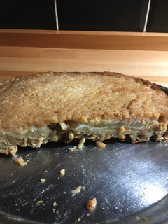 Una foto de Torta de Manzana escalonada