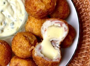 Foto resep Chicken Cordon Bleu Bites
