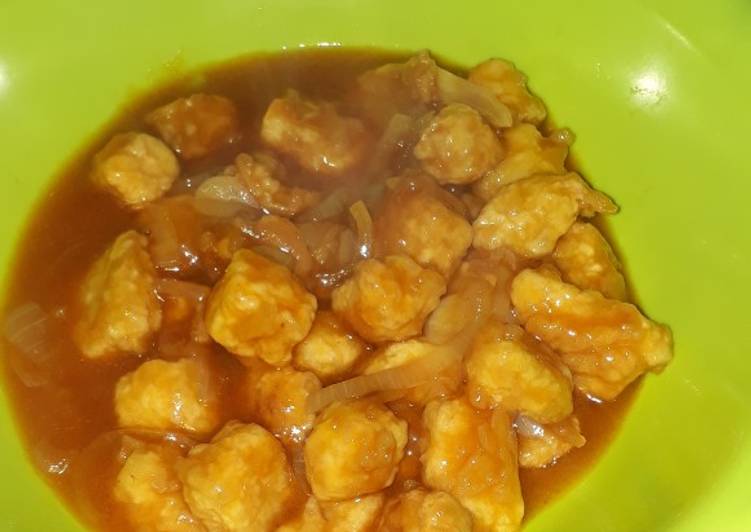 Langkah Mudah untuk memasak Dori crispy saus asam manis (lauk anak), Bikin Ngiler