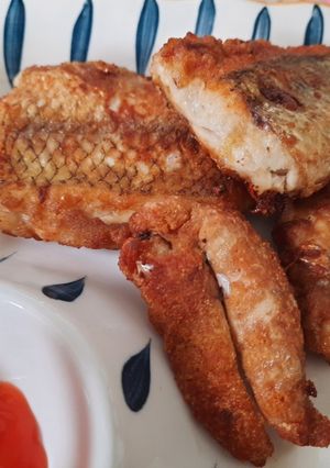 Hình của món Cá mối rán. (phiên bản lóc xương).