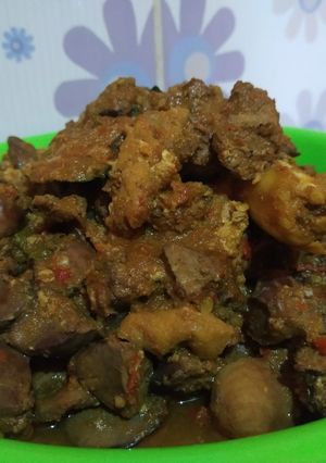 Foto resep Ati ampela pedas manis