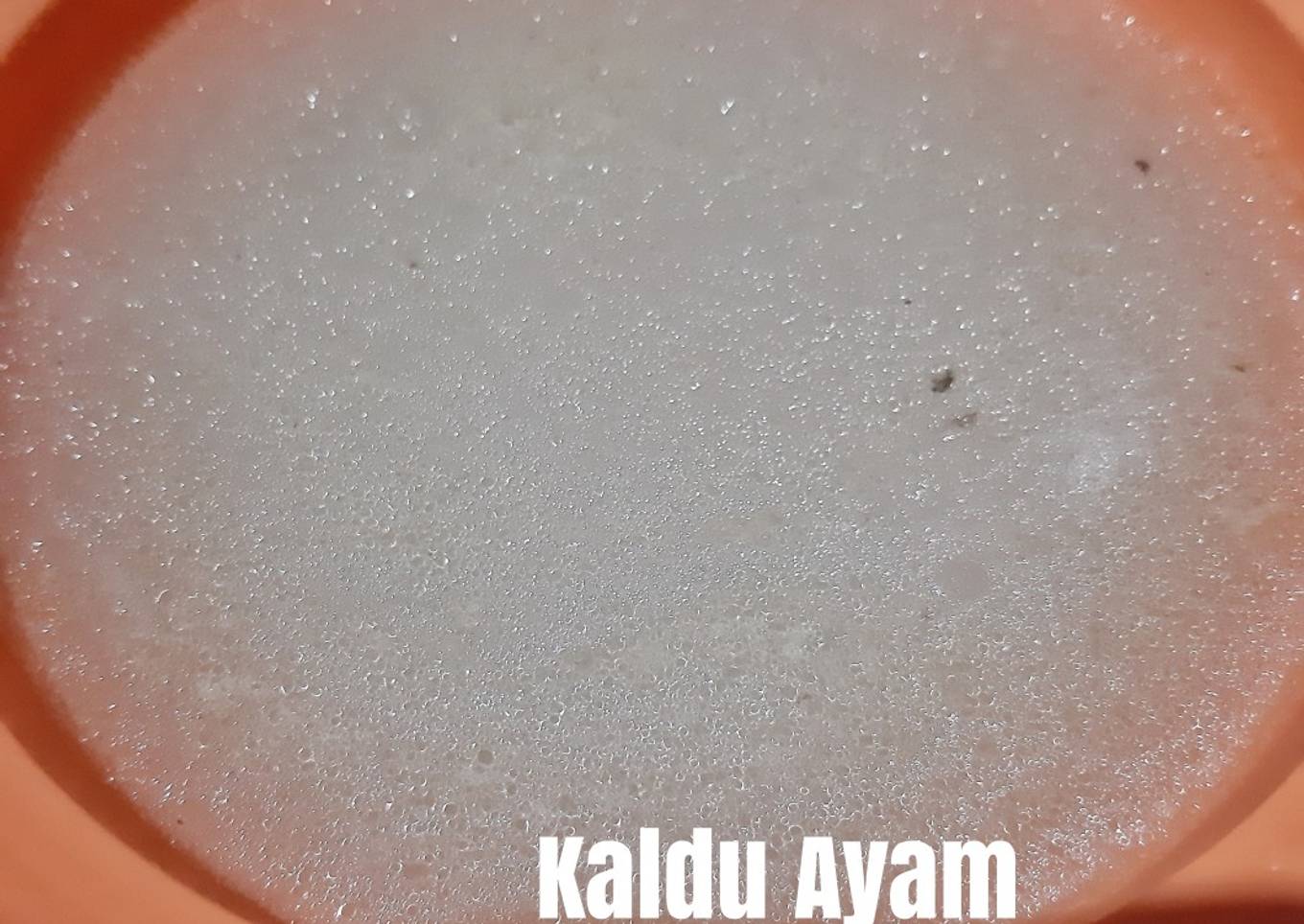 Kaldu Ayam untuk Isian Dumpling