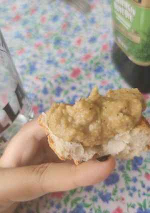 Una foto de Baba ganoush