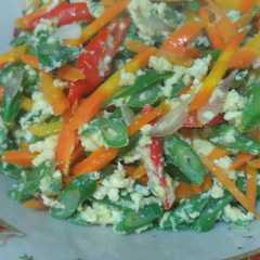 รูปของ Orak arik buncis,wortel dan telor🍲