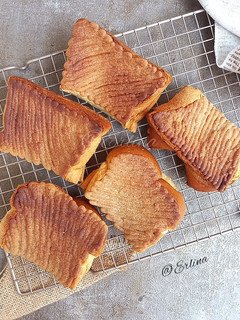 Foto resep Roti Boy Toast (Kopi & Selai Coklat)