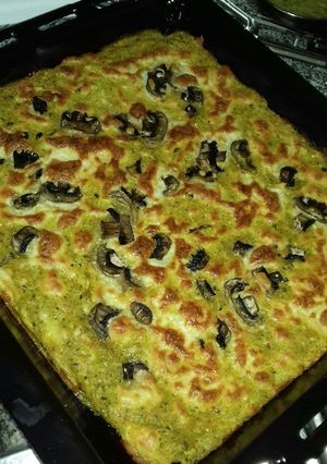 عکسی از دستور کوکو سیب زمینی و کدو سبز رژیمی