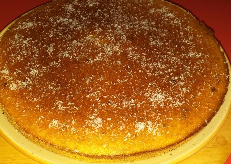 Bizcocho de sémola (basbosa de sémola)