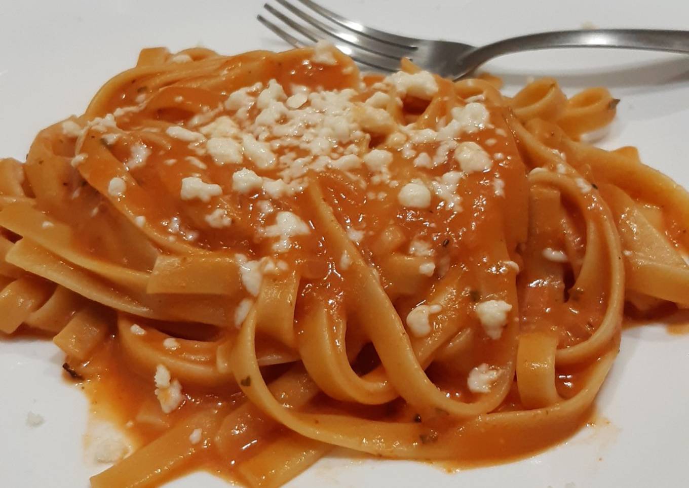 Pasta de tomate cremosa 🍅