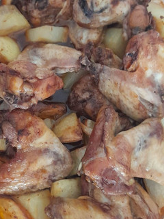 Foto de Asas de Frango no forno