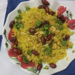 A picture of Peanut poha.