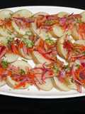 Papas escabechadas