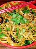 Mike's Garlic Mushroom Asian Noodles