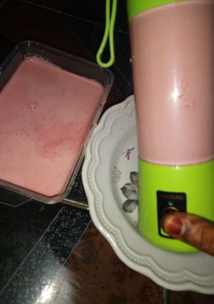 Watermelon smoothie ainihin hoton girkin