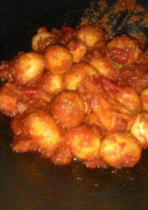 Foto resep Telur Puyuh + Tahu Bumbu Bali