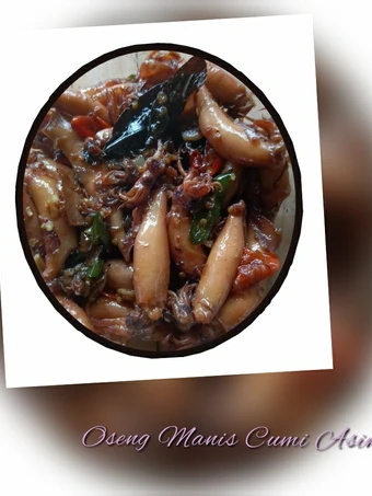 Cara Sederhana Membuat Resep  Oseng Manis Cumi Asin yang Sempurna, Enak